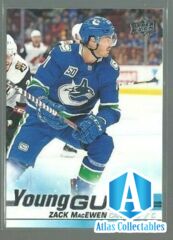 2019-20 Upper Deck Series 1 Young Guns Zack MacEWEN
